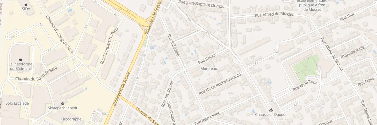Plan du 7 Rue Reyer à Toulouse