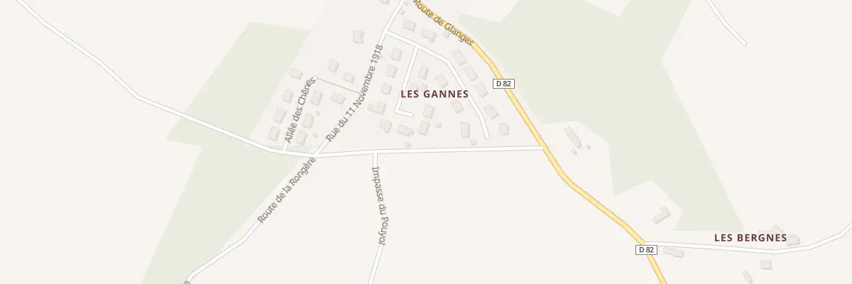 Plan du 14 All des Genêts à Saint-Genest-sur-Roselle