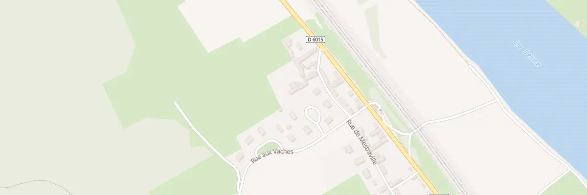Plan du 8 Rue aux Vaches à La Chapelle-Longueville
