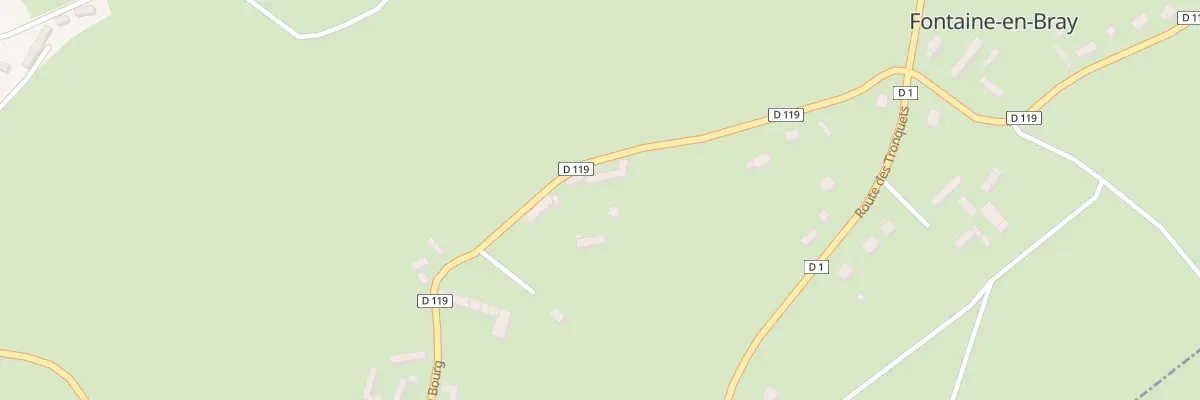 Plan du 5060 Le Bourg à Fontaine-en-Bray