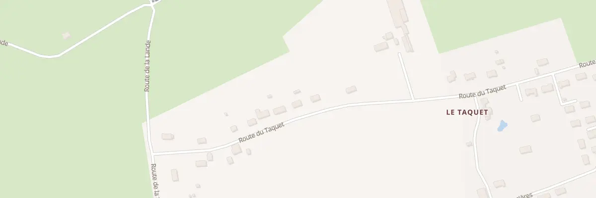 Plan du 28 Rte du Taquet à Sassay