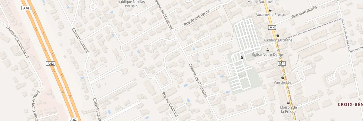 Plan du 31 Che de l’Oustalet à Aucamville