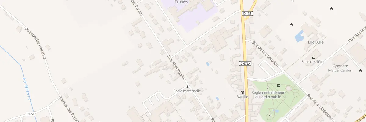 Plan du 37 Rue Abel Poulin au Controis-en-Sologne