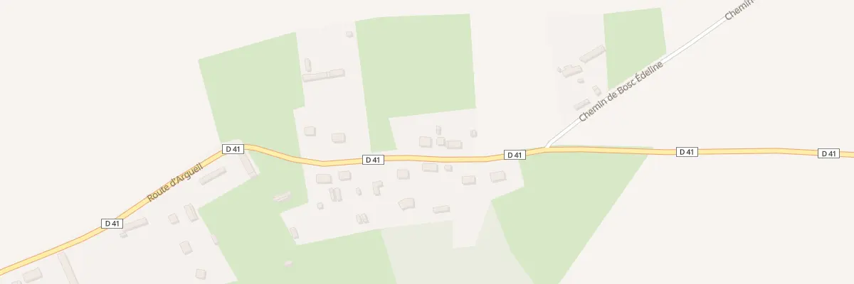 Plan du 1370 Rte d’Argueil à Bois-Guilbert