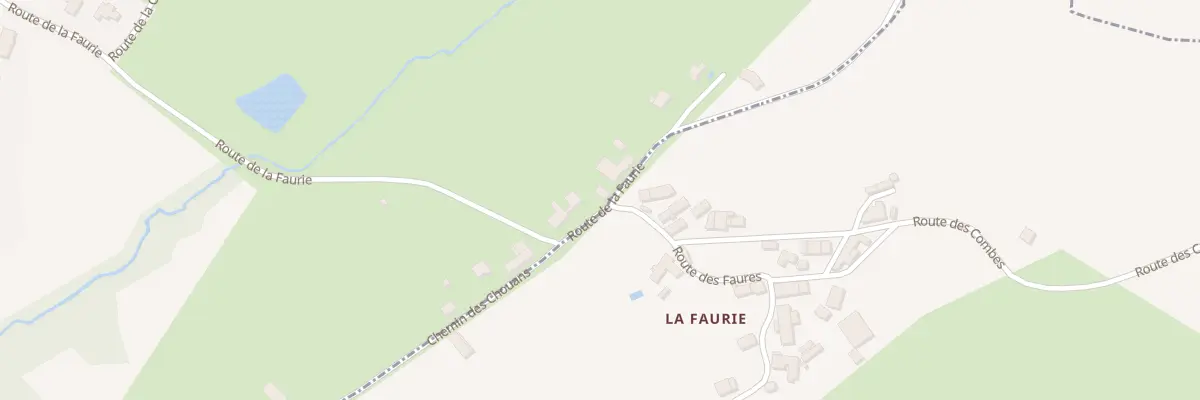 Plan du 873 Rte De La Faurie à Objat
