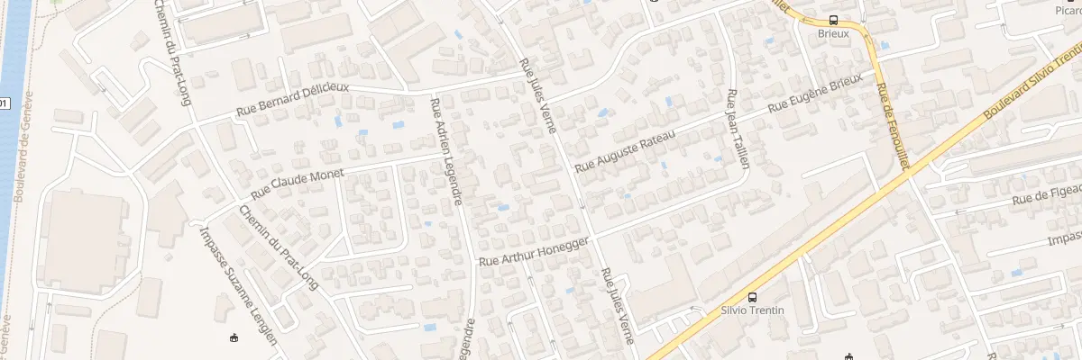 Plan du 33 Rue Jules Verne à Toulouse