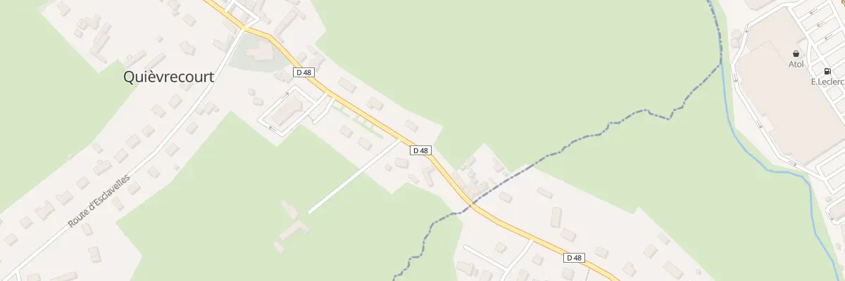 Plan du 5003 Le Bourg à Quièvrecourt