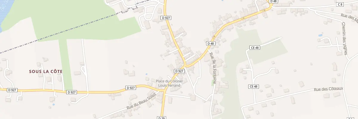 Plan du 26 Rue Joliot Curie à Thenay