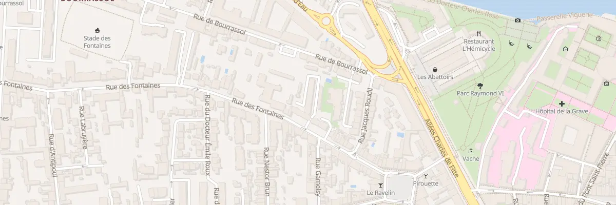 Plan du 32 Rue des Fontaines à Toulouse