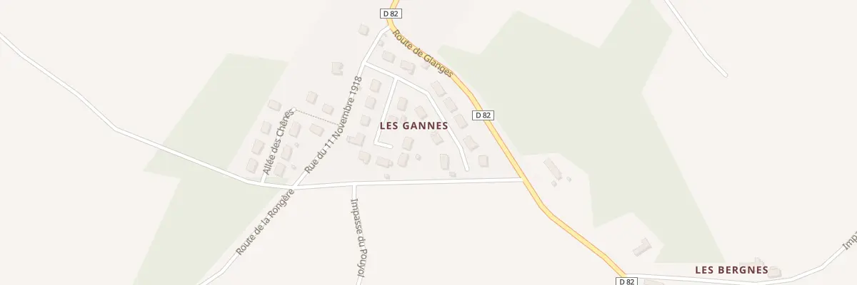 Plan du 4 All des Roses à Saint-Genest-sur-Roselle