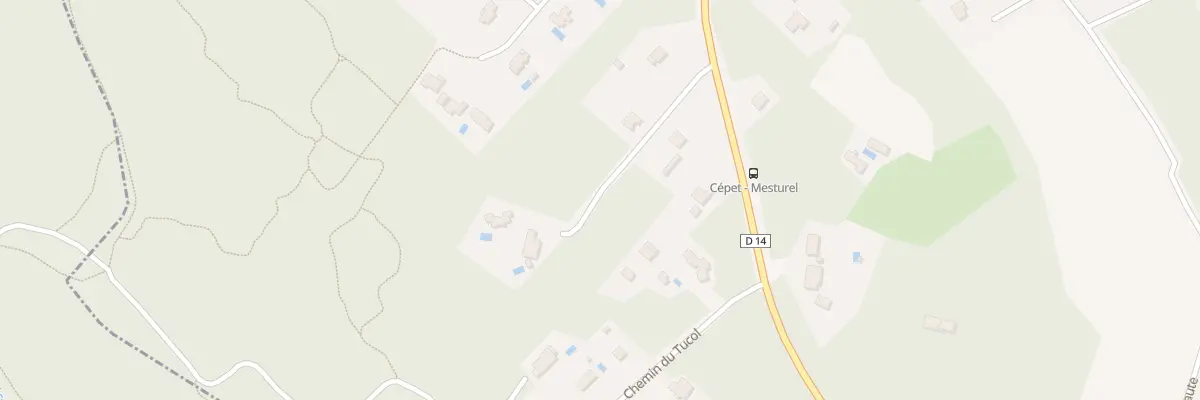 Plan du 5158 Tucol à Cépet