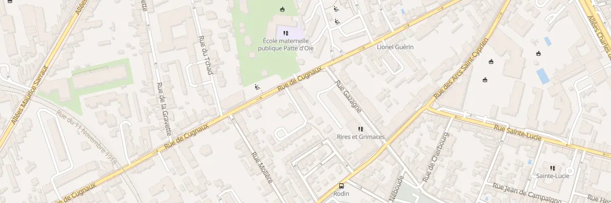 Plan du 88 Rue de Cugnaux à Toulouse