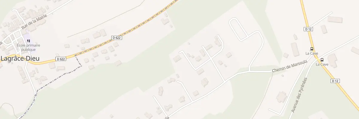 Plan du 12 Che de Marsoula à Puydaniel
