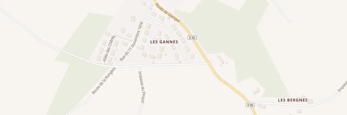 Plan du 6 All des Roses à Saint-Genest-sur-Roselle