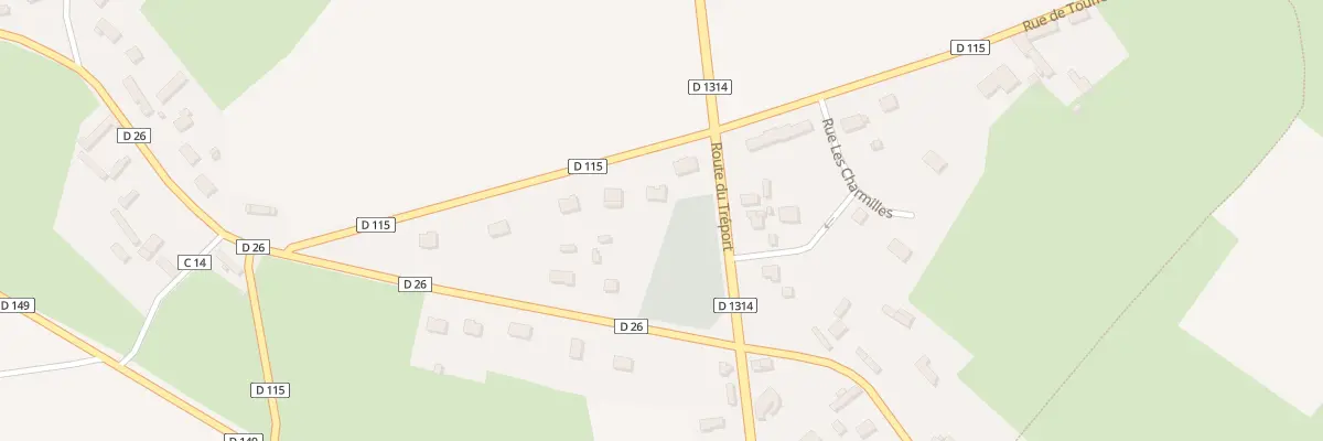 Plan du 1A Rue de l’Epinay à Fresnoy-Folny