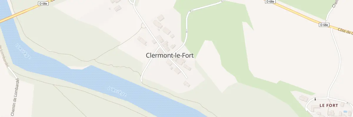 Plan du 10 Les Pradets des Fraysses à Clermont-le-Fort