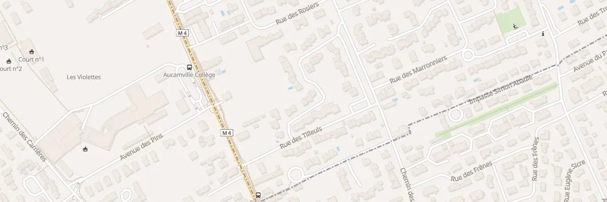 Plan du 11 Rue des Mimosas à Fonbeauzard