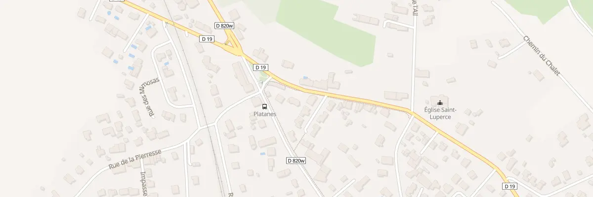 Plan du 735 Rue de l’Eglise à Vernet
