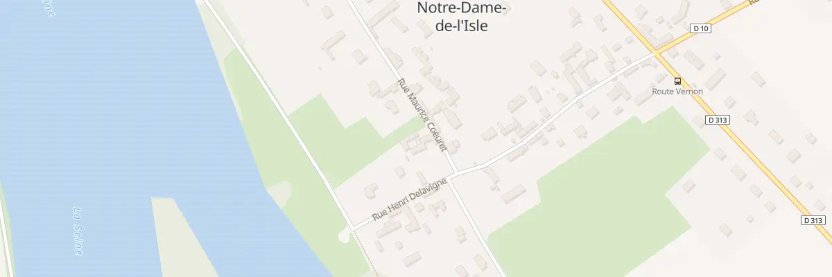 Plan du 3 Rue Maurice COEURET à Notre-Dame-de-l’Isle