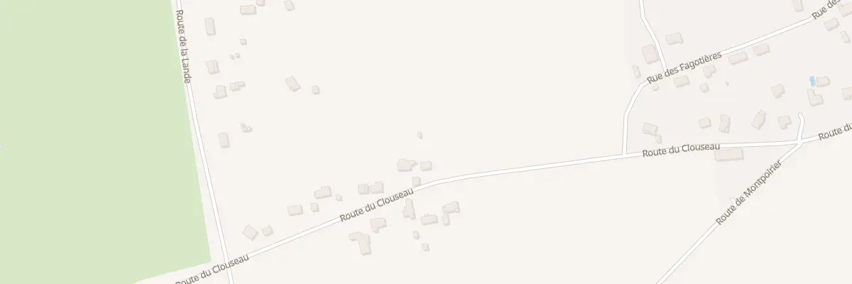 Plan du 36B Rte du Clouseau à Sassay