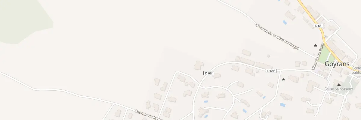 Plan du 19 Rue l’Oree des Coteaux à Goyrans