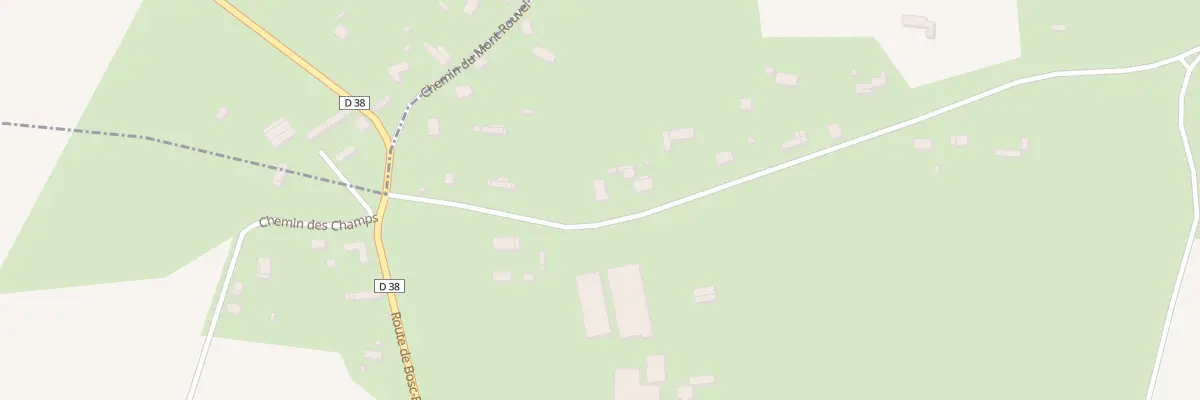 Plan du 171 Rue aux Loups à Bosc-Édeline