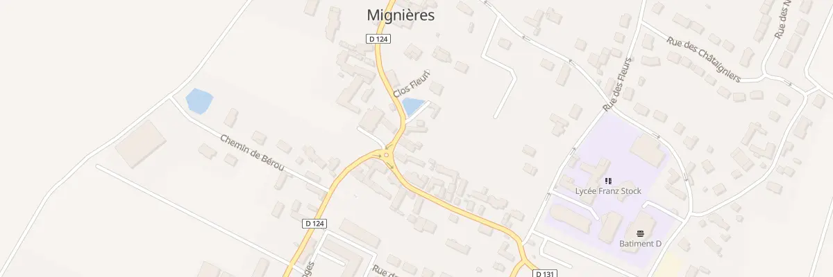 Plan du 4 Rue de la Mairie à Mignières