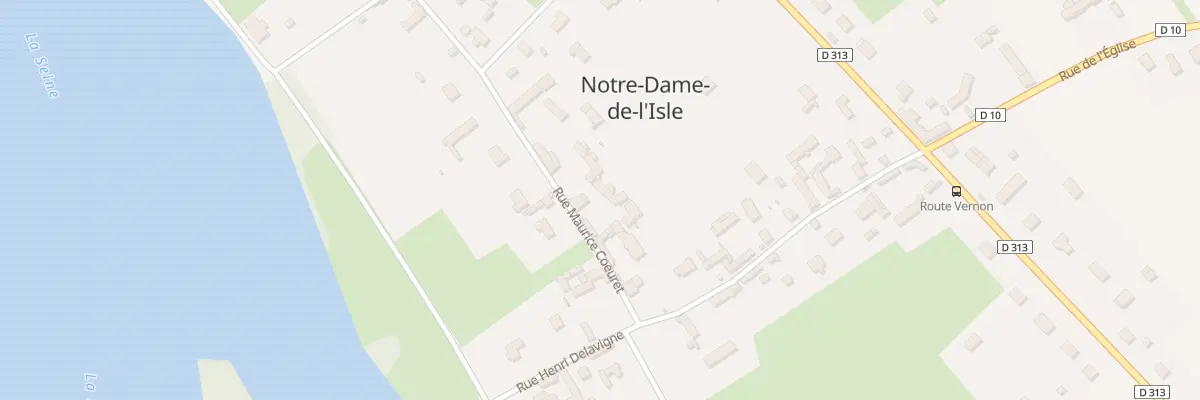 Plan du 4 Rue Maurice COEURET à Notre-Dame-de-l’Isle