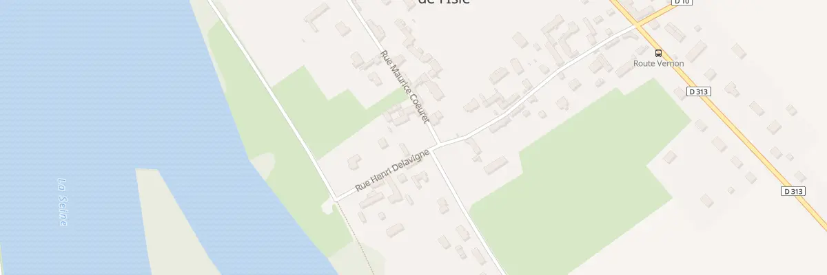 Plan du 1 Rue Maurice COEURET à Notre-Dame-de-l’Isle
