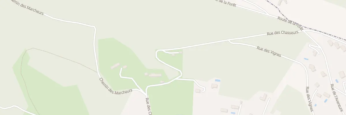 Plan du 1096 Rue des Chasseurs à Pechs-de-l’Espérance