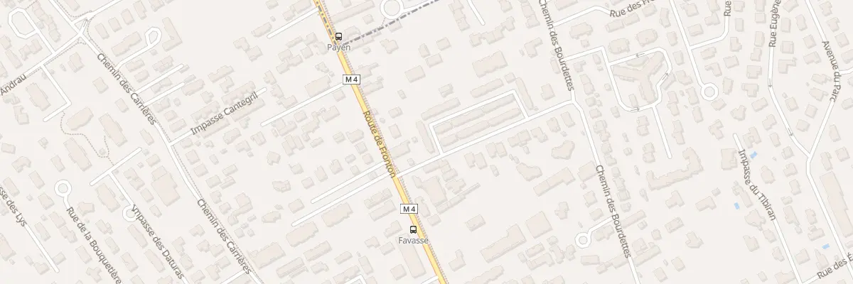 Plan du 34 Rue de l’Europe à Aucamville