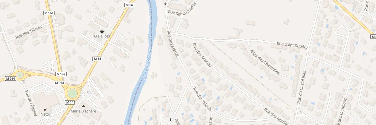 Plan du 19 Rue de l’Arénal à Castelginest