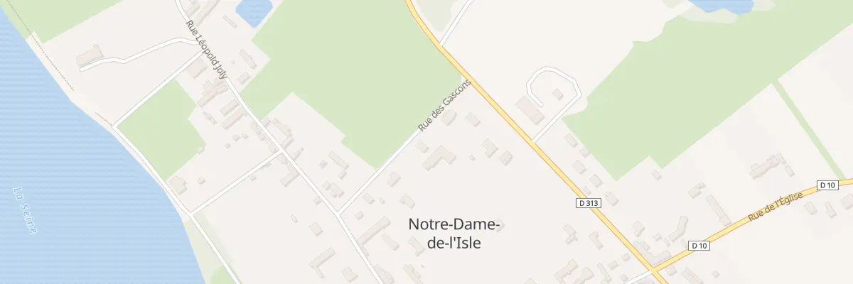 Plan du 5 Rue des GASCONS à Notre-Dame-de-l’Isle