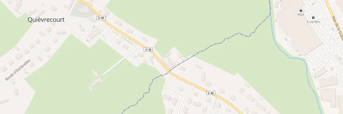 Plan du 5004 Le Bourg à Quièvrecourt