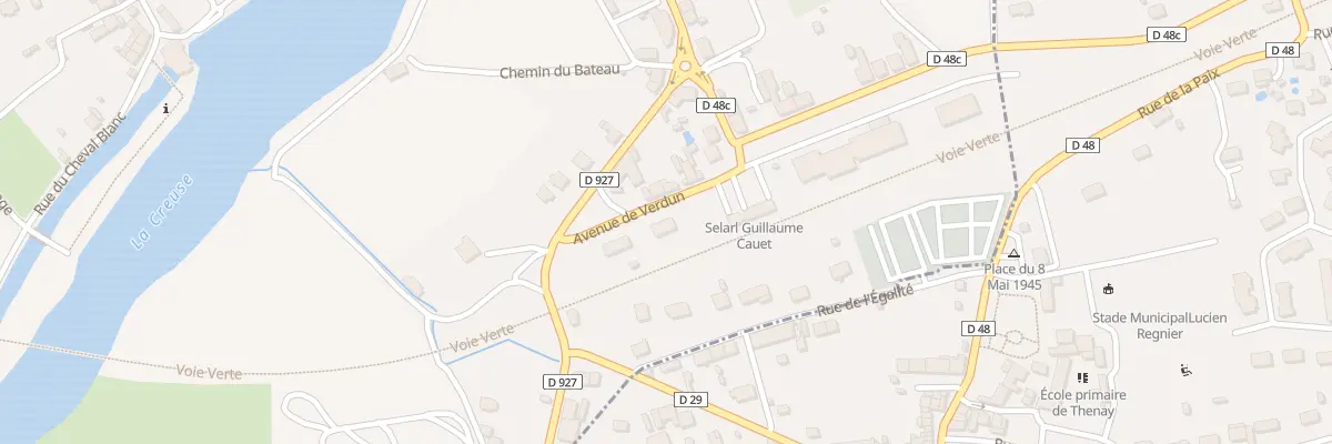Plan du 5 Rue de Verdun à Saint-Gaultier