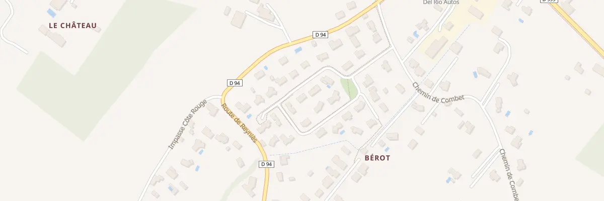 Plan du 195 Lot les Jardins de Berot à Saint-Nauphary