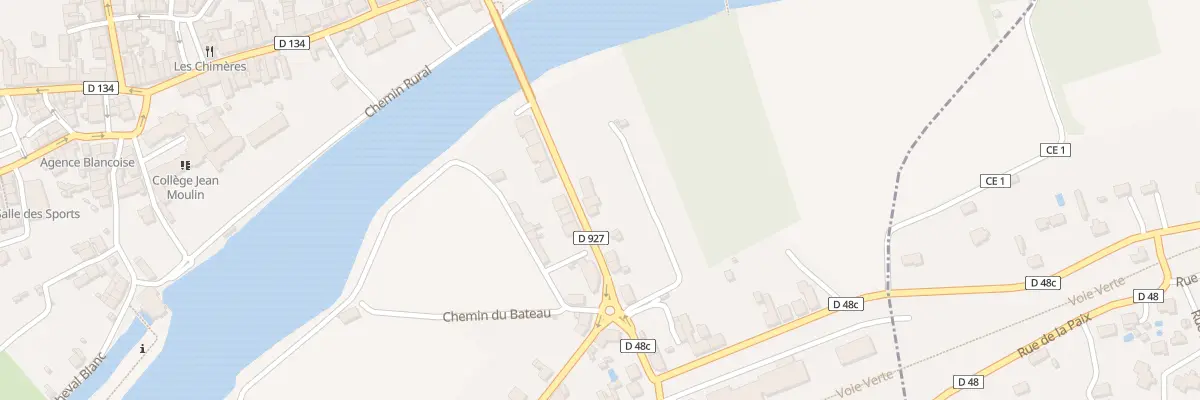 Plan du 5 Av Charles de Gaulle à Saint-Gaultier