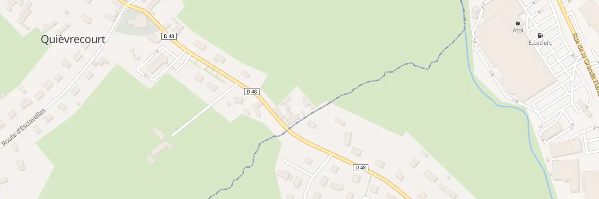 Plan du 5009 Le Bourg à Quièvrecourt