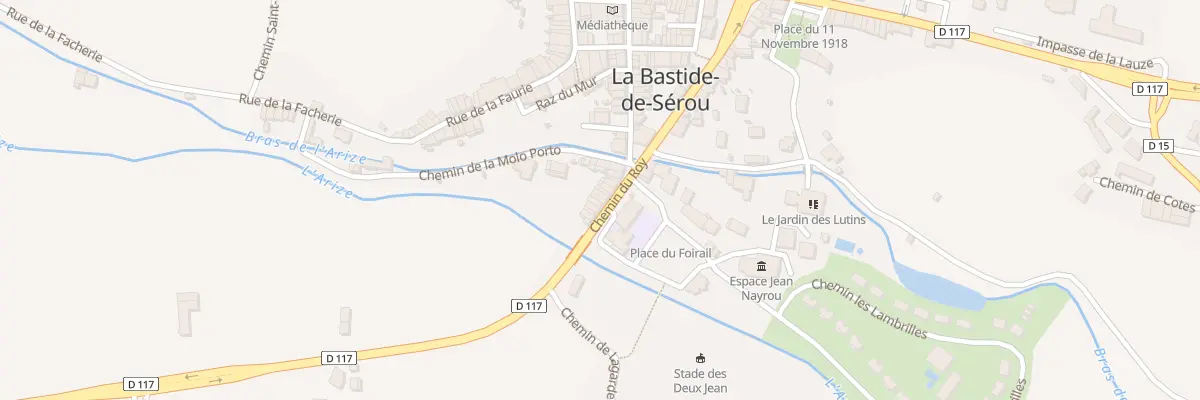 Plan du 30 Che du Roy à La Bastide-de-Sérou