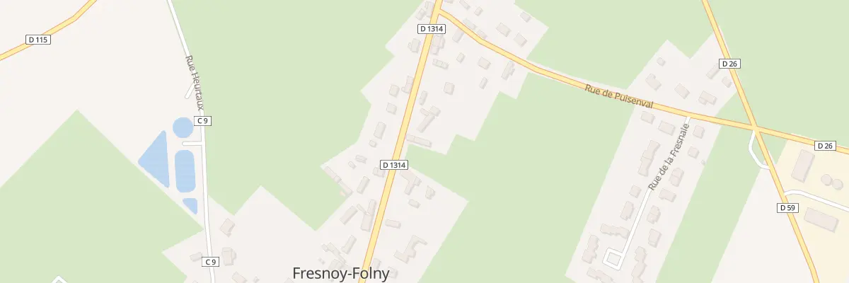 Plan du 11A Rte de Londinieres à Fresnoy-Folny