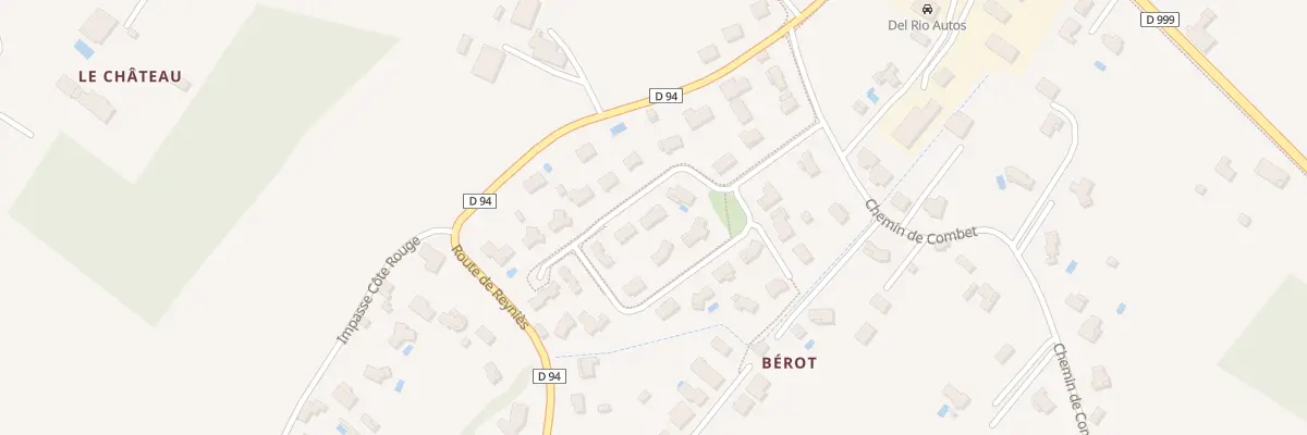 Plan du 165 Lot les Jardins de Berot à Saint-Nauphary