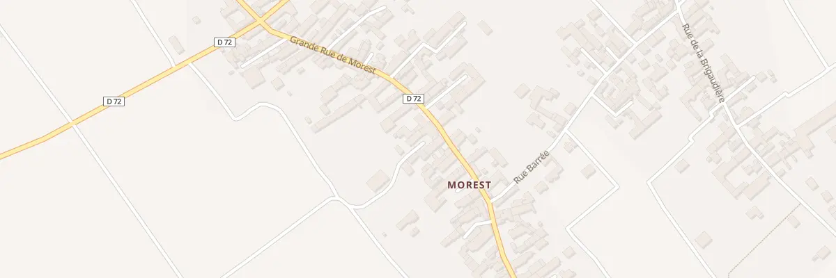 Plan du 250 Gr Grande Rue de Morest à Saint-Claude-de-Diray