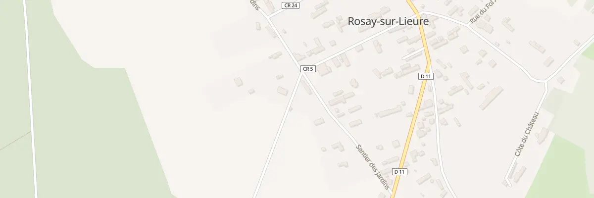 Plan du 7 Sen des Jardins à Rosay-sur-Lieure