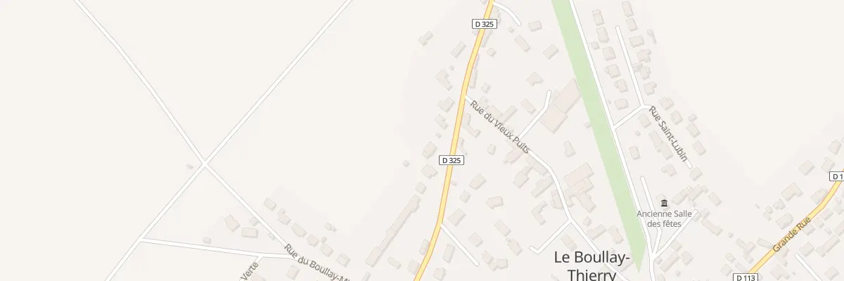 Plan du 3B Rue Neuve au Boullay-Thierry