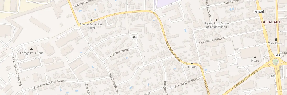 Plan du 29 Rue René Fonquerne à Toulouse