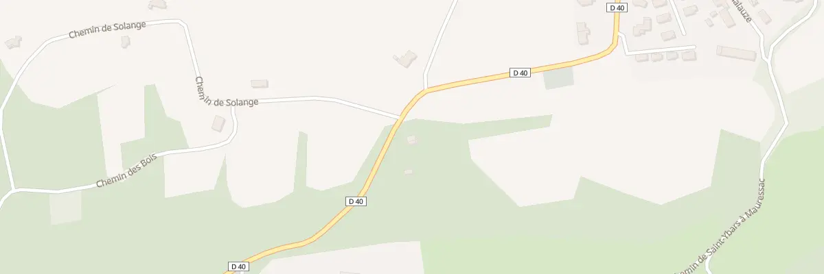 Plan du 101 Rte de Lézat à Mauressac