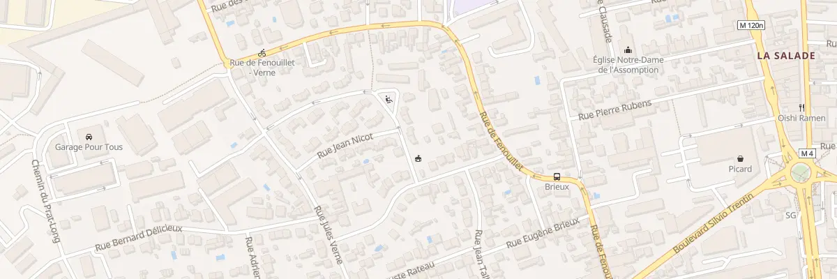 Plan du 31 Rue René Fonquerne à Toulouse