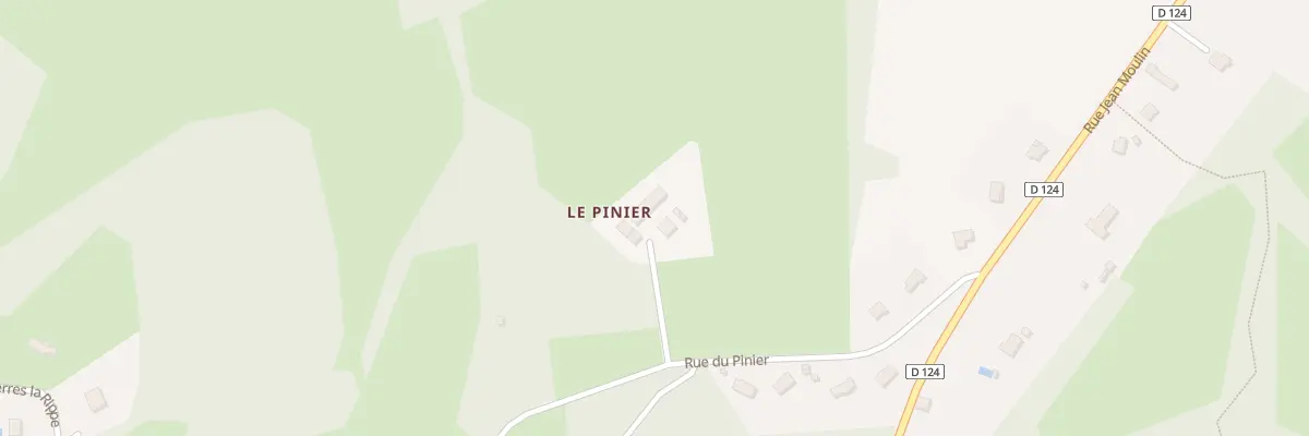 Plan du 43 Rue du Pinier à Royères