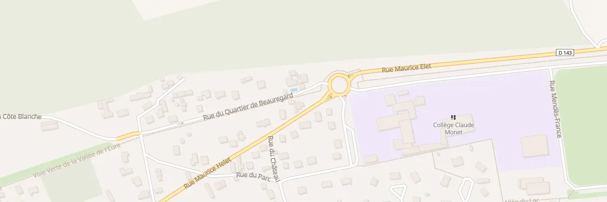 Plan du 73 Rue Maurice Elet à Ézy-sur-Eure