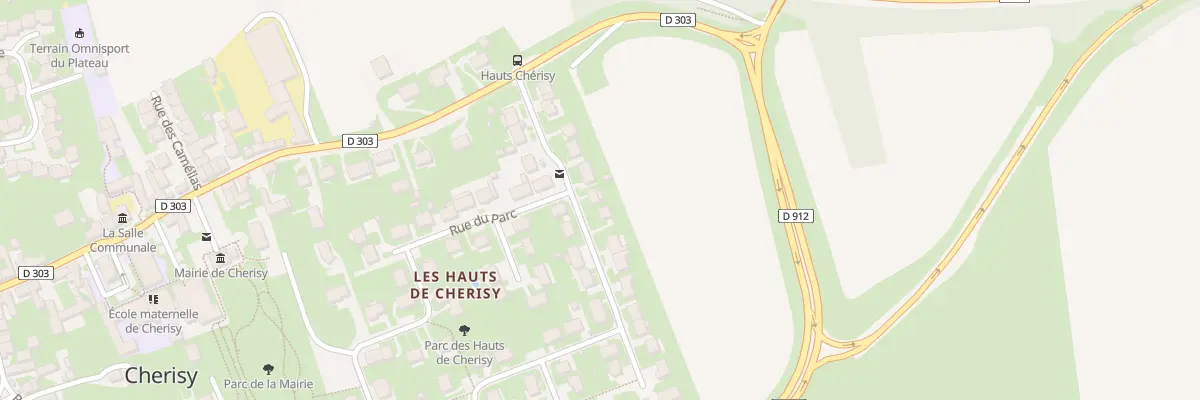 Plan du 26 Rue des Gloriettes à Cherisy